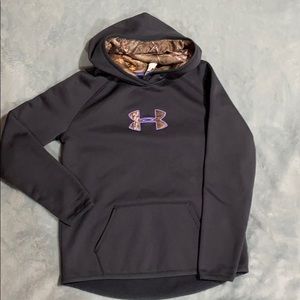 Youth Under Armour cold weather sweatshirt.